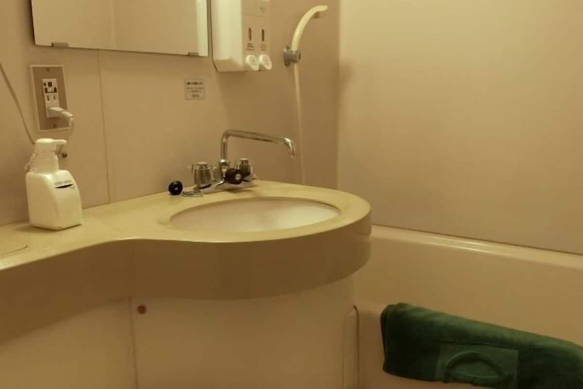 Free toiletries, hair dryer, slippers, towels