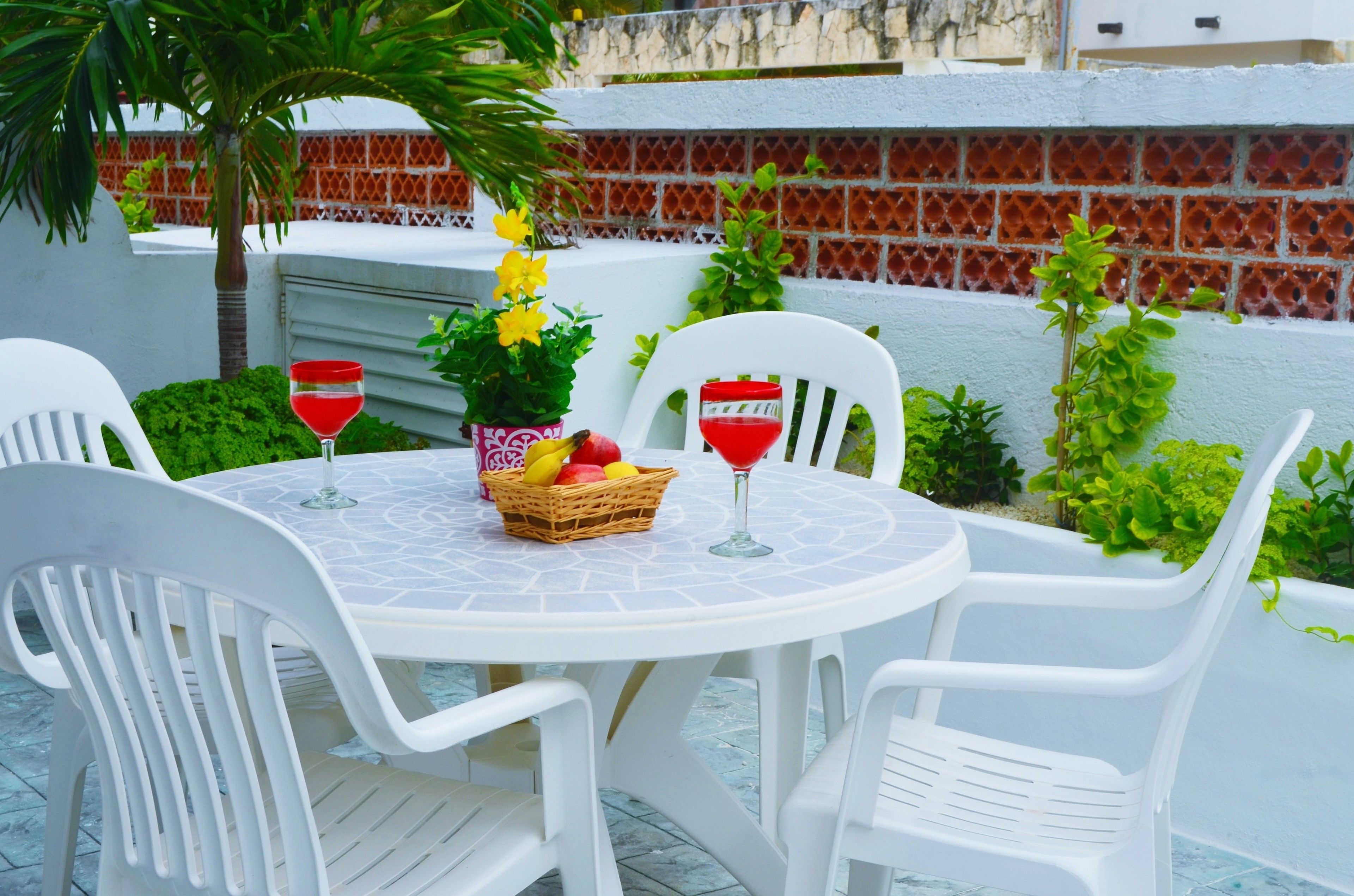 junior suite, 1 bedroom, kitchen, garden area | terrace/patio