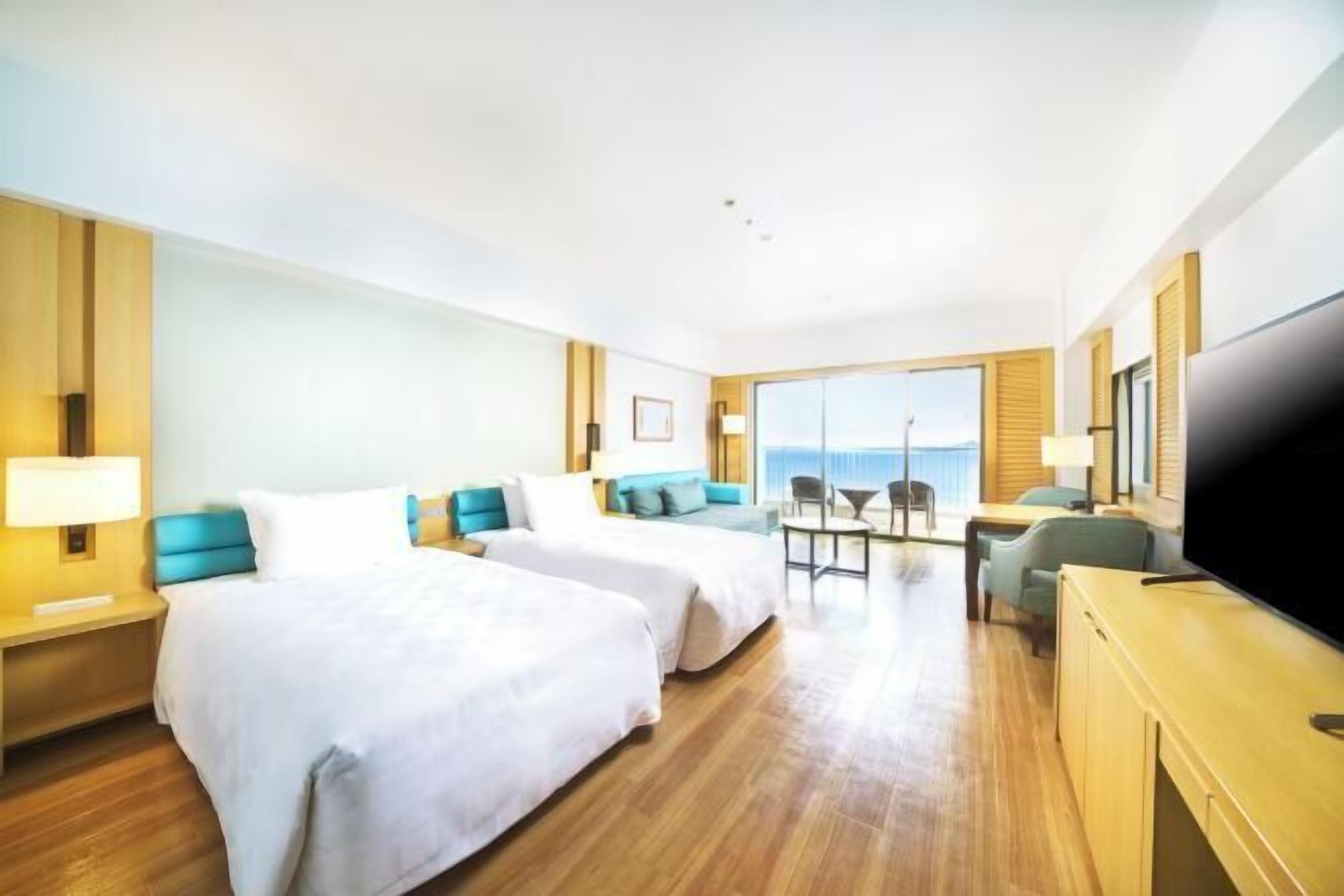 Premium bedding, down duvets, in-room safe, desk