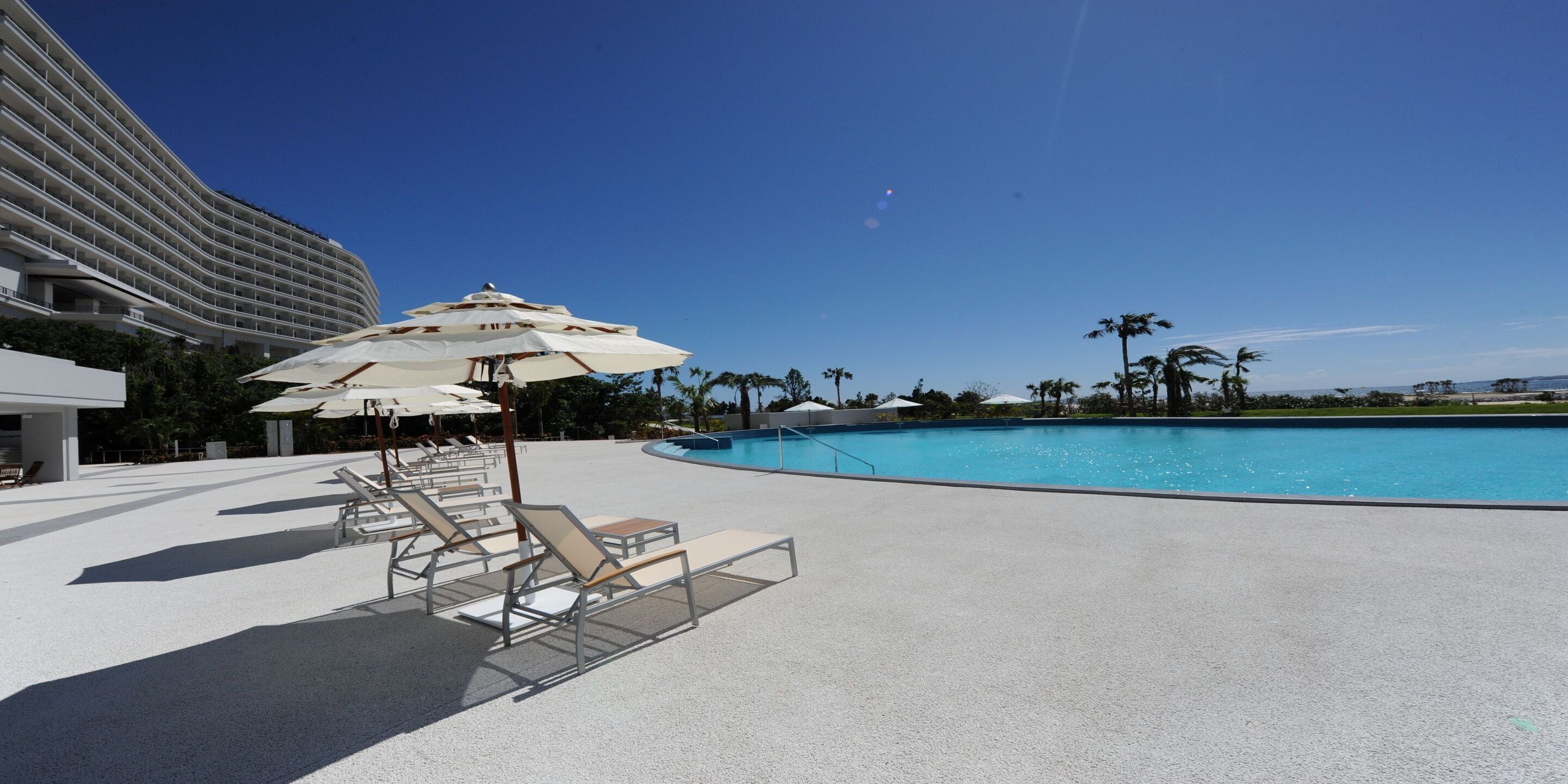 indoor pool, outdoor pool, pool loungers