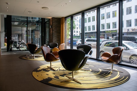 Lobby sitting area. Wakeup Copenhagen Borgergade