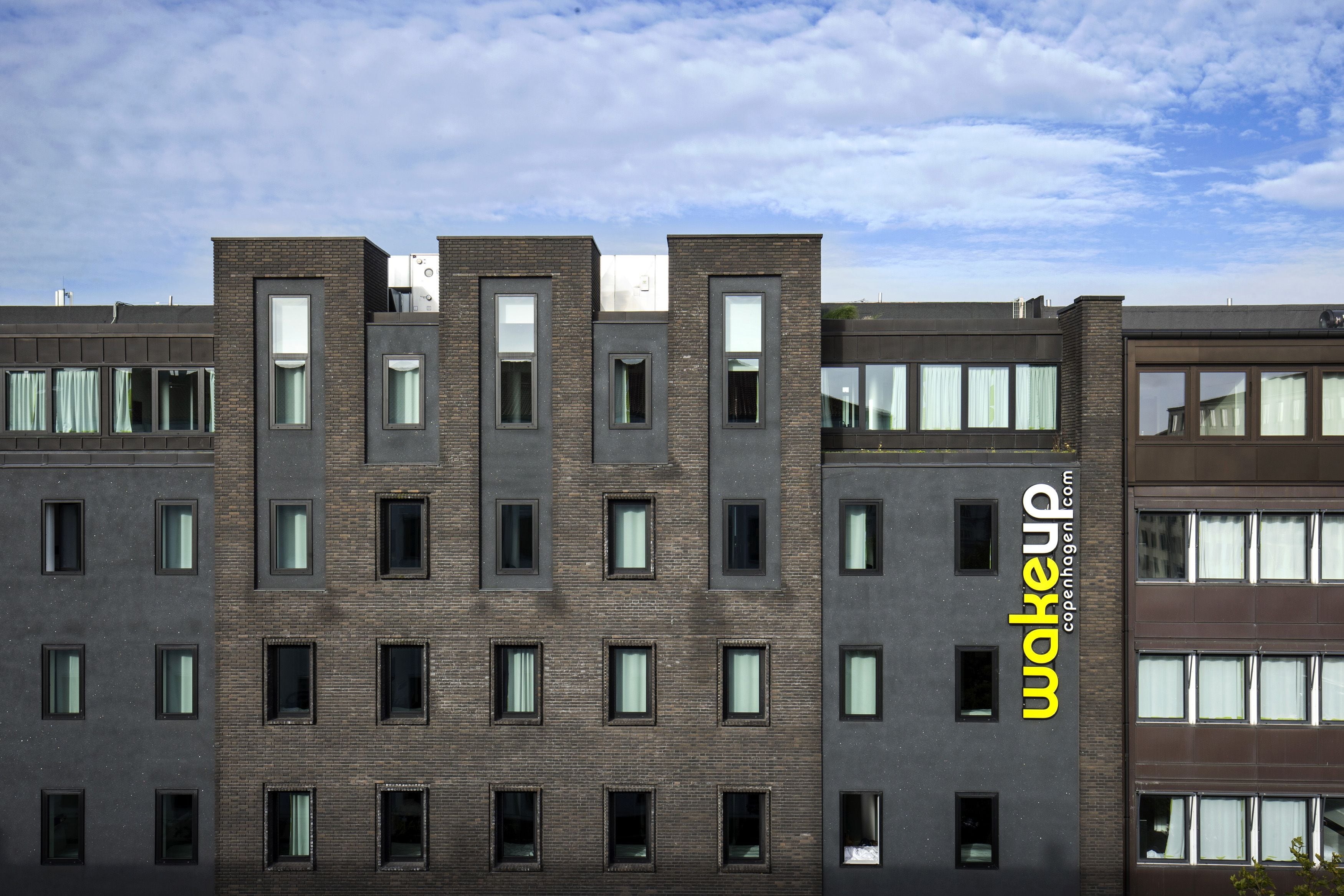 Voorkant van accommodatie