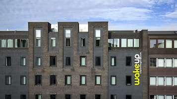 Façana frontal de l'allotjament