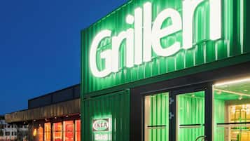 Déjeuner et dßner servis sur place