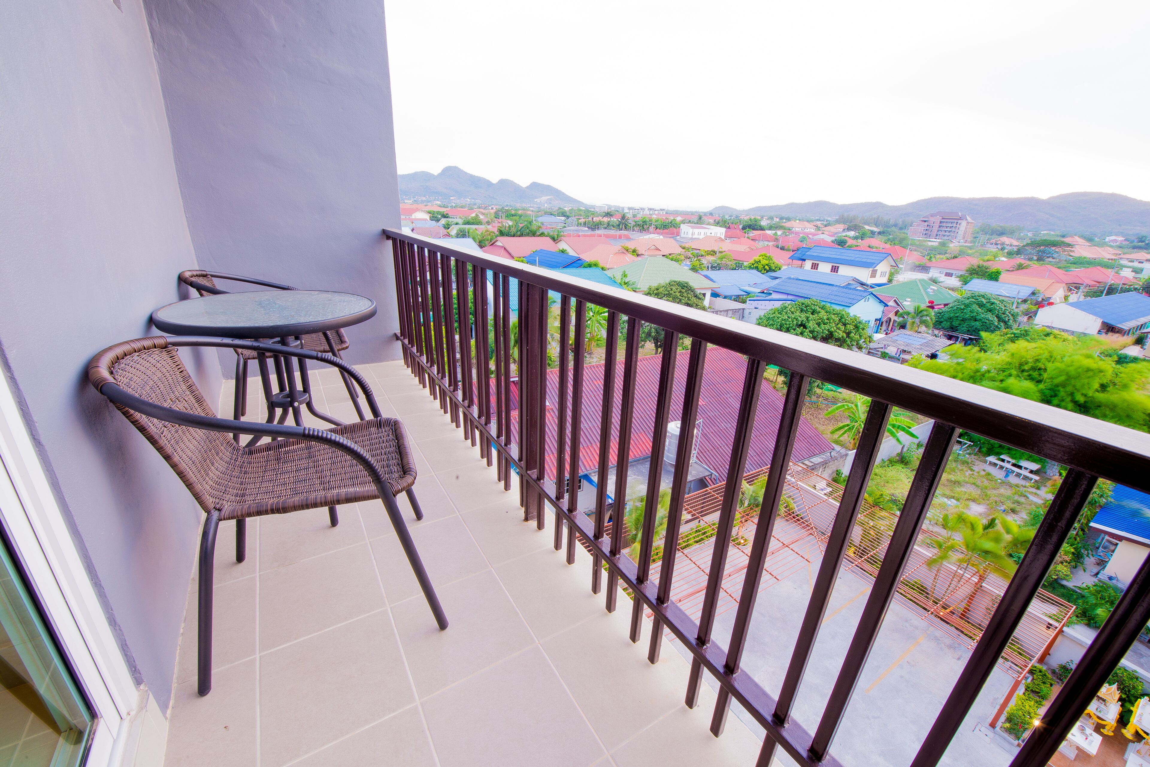 deluxe double room | view from room