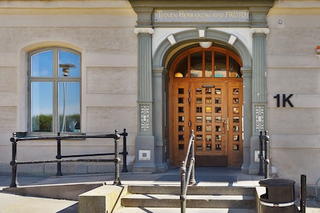 Entrada de la propiedad