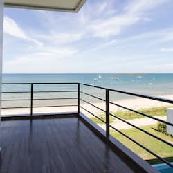 Three Bedroom Beachfront Pool Villa | Balcony