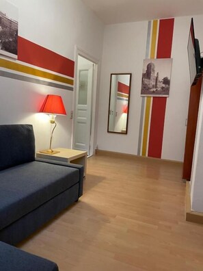 Superior Apartment, Balcony | Living area