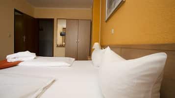 Quarto casal ou duplo | 1 quarto, roupas de cama antialérgicas, individualmente decorados