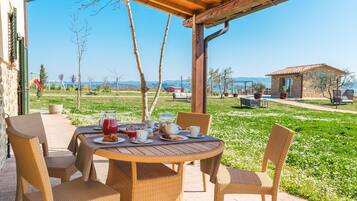 Daily buffet breakfast (EUR 12 per person)