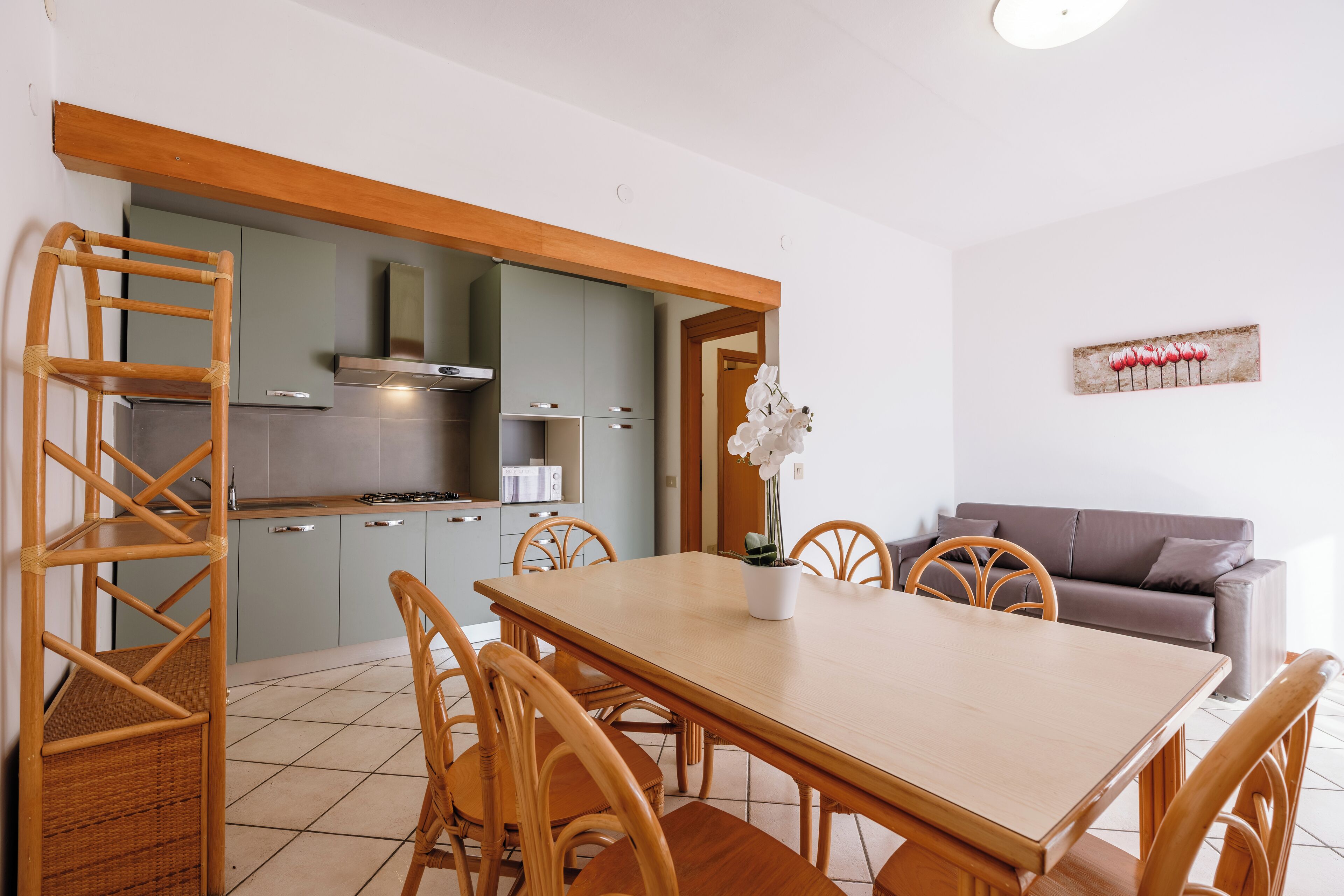 Appartement, 2 chambres | Restauration dans la chambre