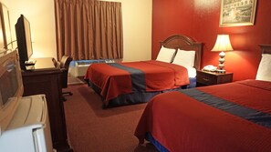 Standard Double Room | Free WiFi, bed sheets - Rainbow Inn - Near Adventure City (Anaheim)