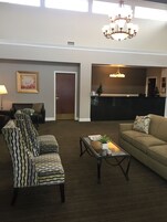 Sala de estar en el lobby