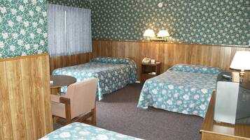 Free WiFi, bed sheets