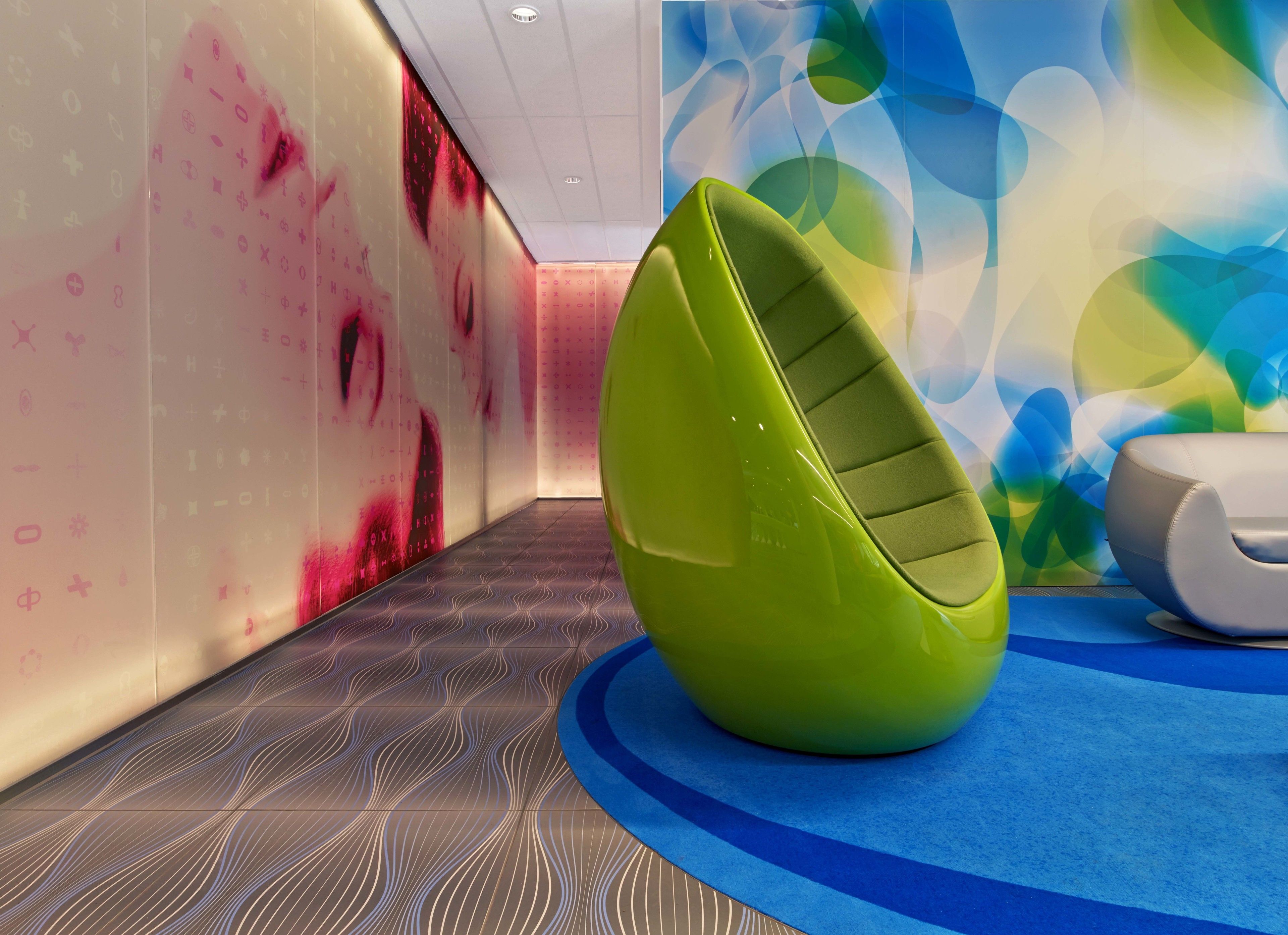 Sitzecke in der Lobby