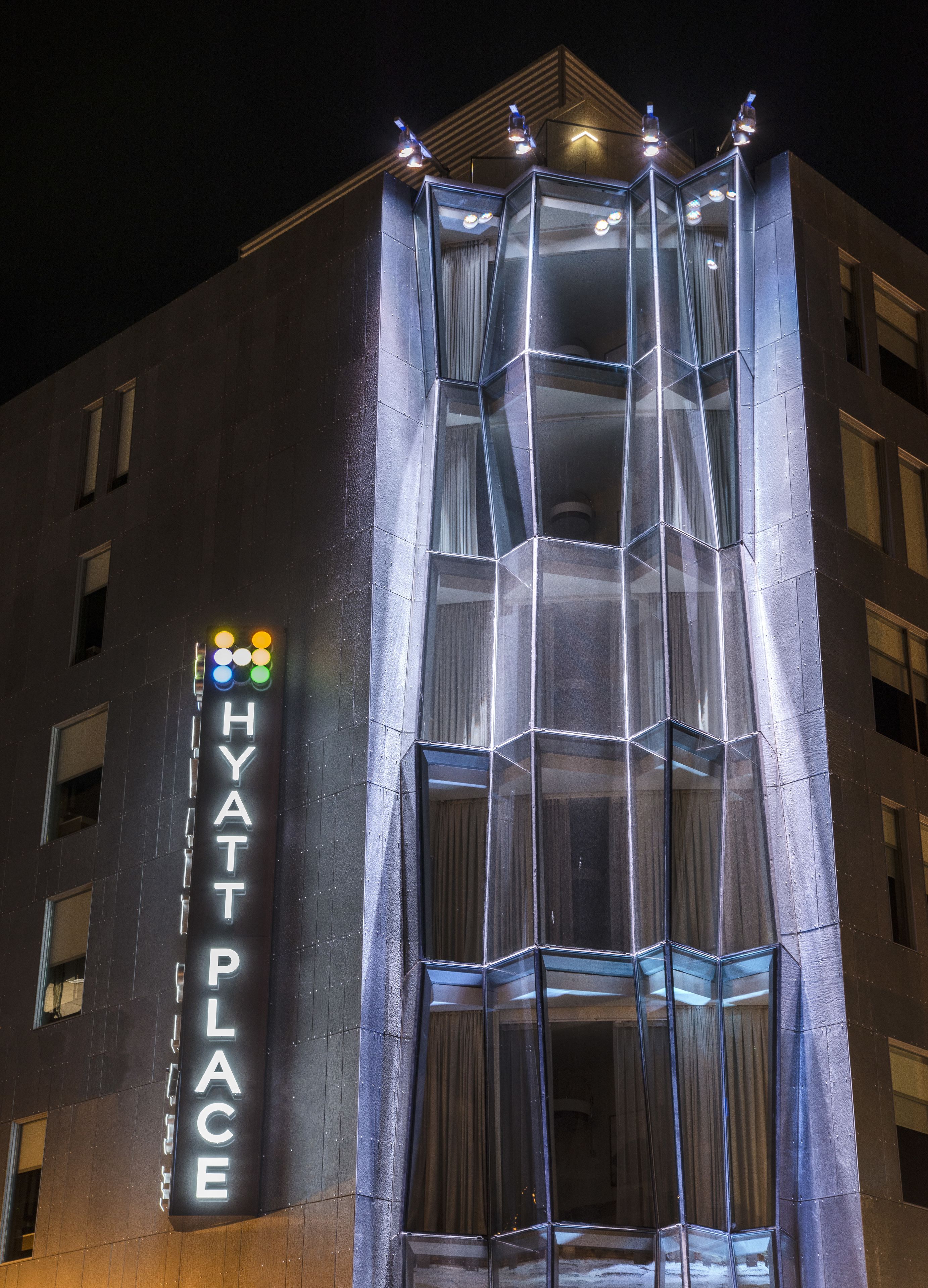 front of property – evening/night