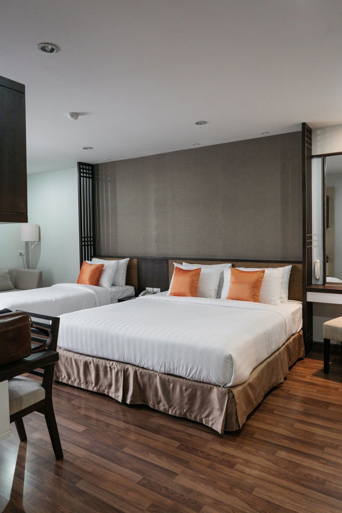 Minibar, in-room safe, desk, blackout curtains