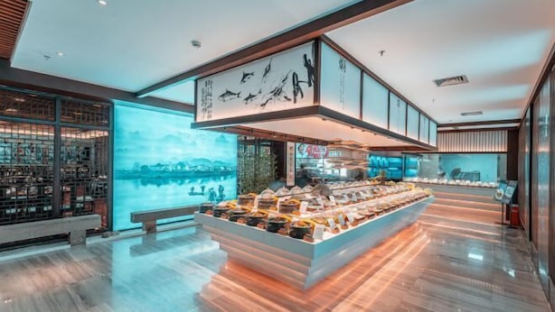 20 restaurants; breakfast, lunch, and dinner served - Huangshan Tong Ju Lou Xin 'an banquet hotel (Huangshan)