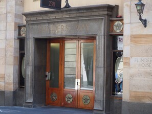 Façade de l’hébergement 