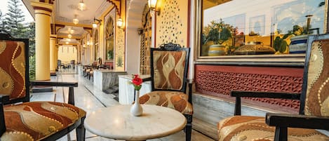 Sala de estar en el lobby