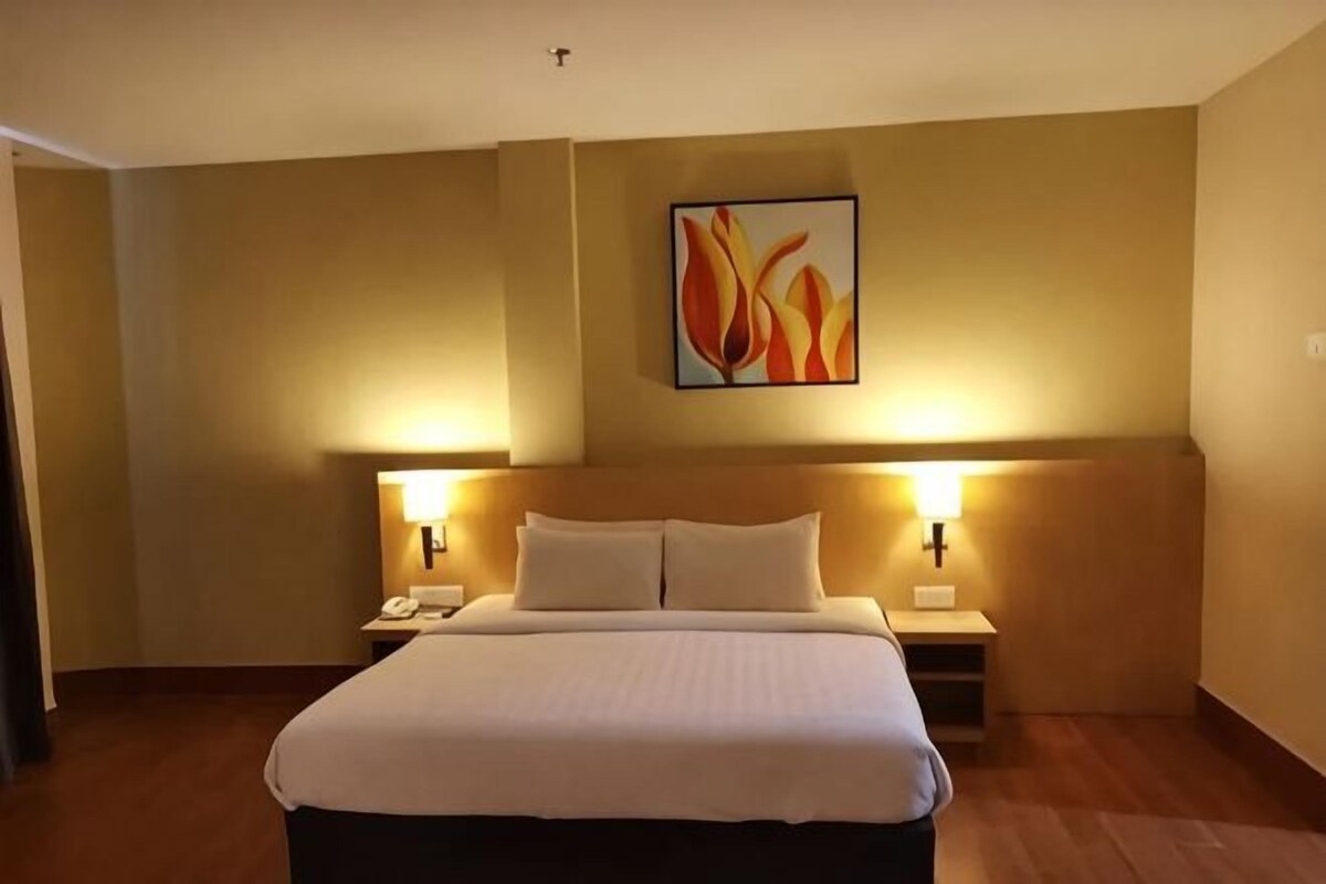 In-room safe, blackout curtains, iron/ironing board (on request)