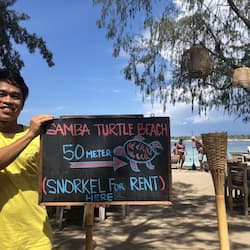 Plage, snorkeling, canoë