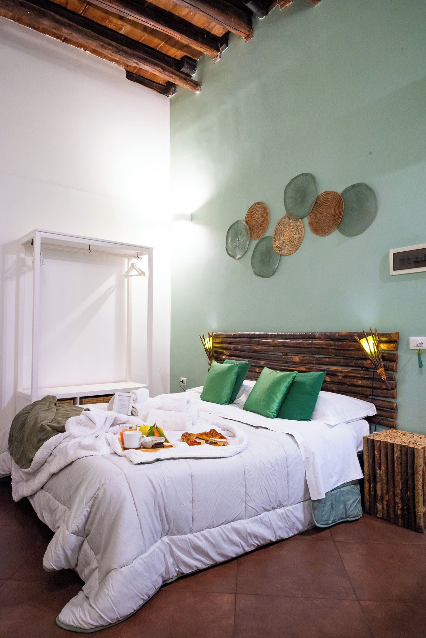 經濟客房, 1 張標準雙人床 | 高級寢具、迷你吧、獨特裝潢、布置獨特