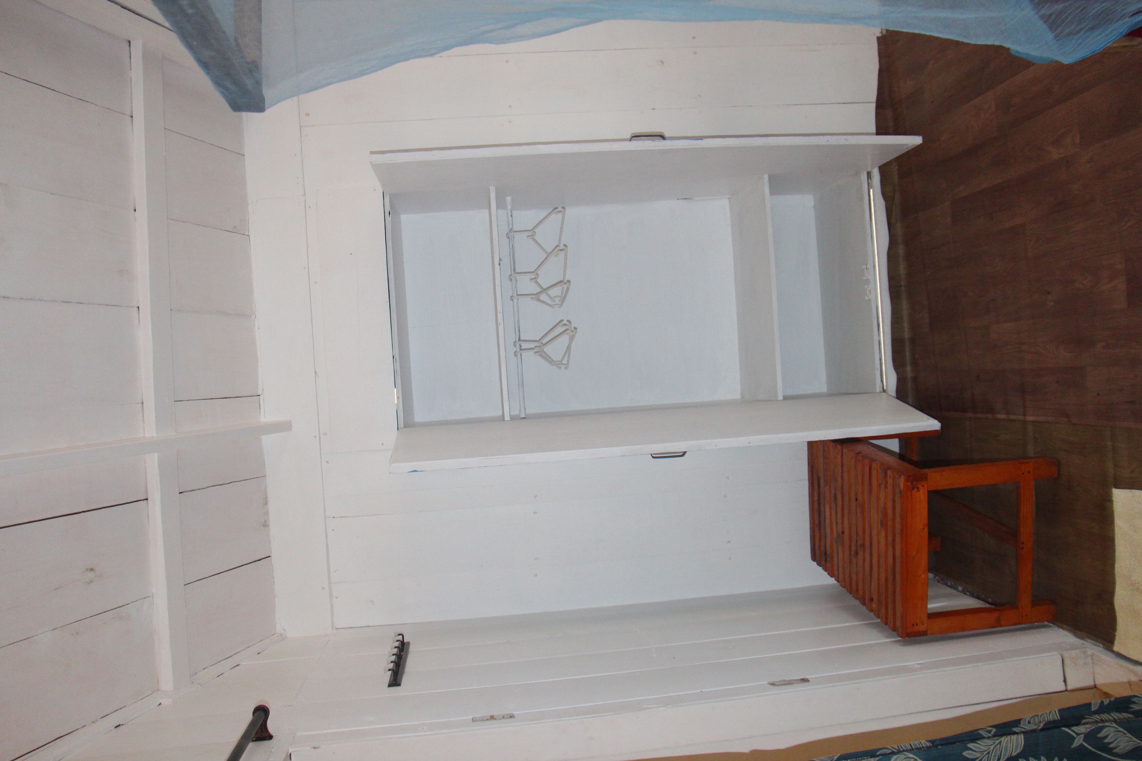 deluxe ac partial sea view beach hut | desk, iron/ironing board, rollaway beds, wifi