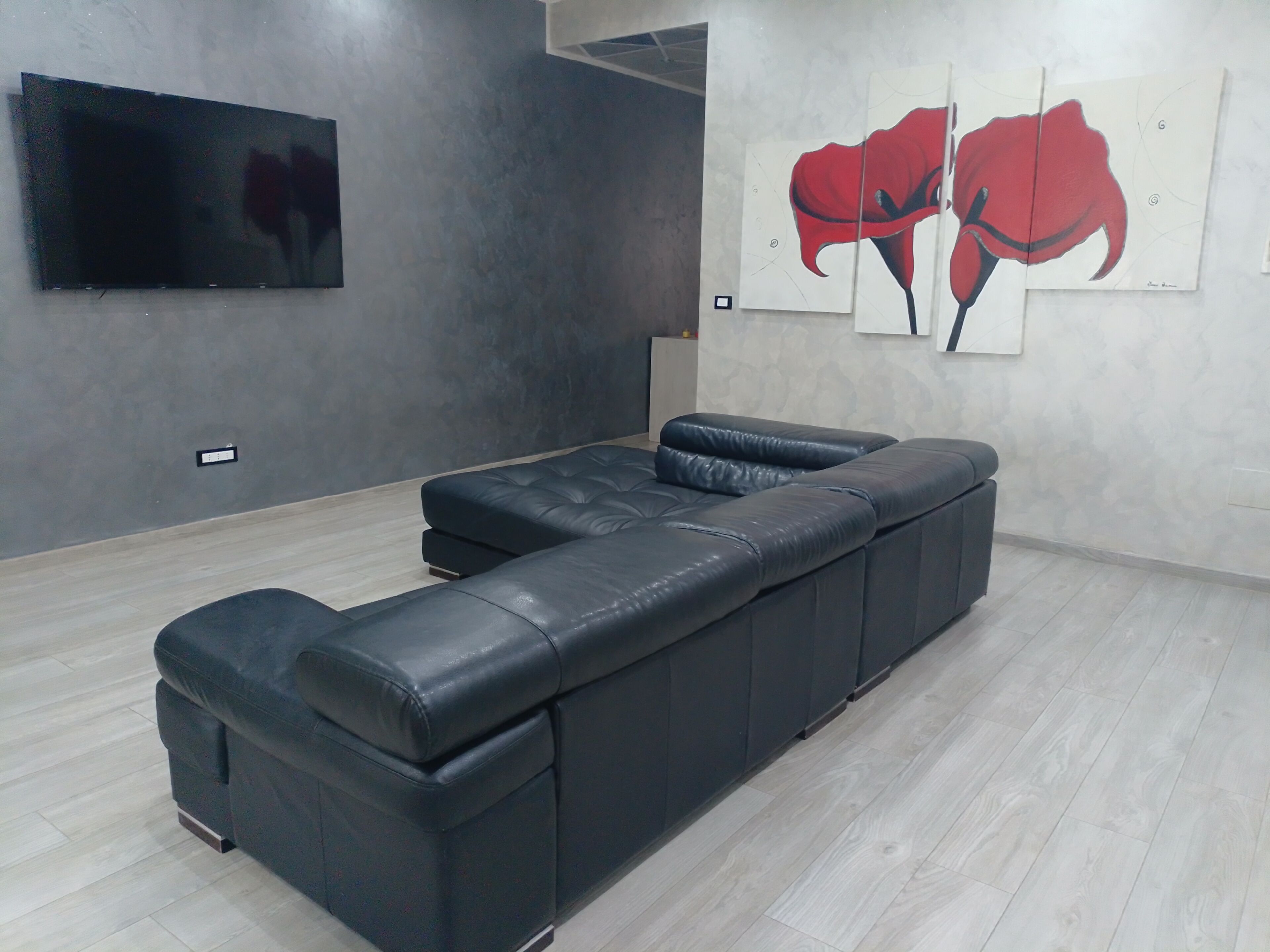 Family Condo, Non Smoking, City View | Living area | Flat-screen TV