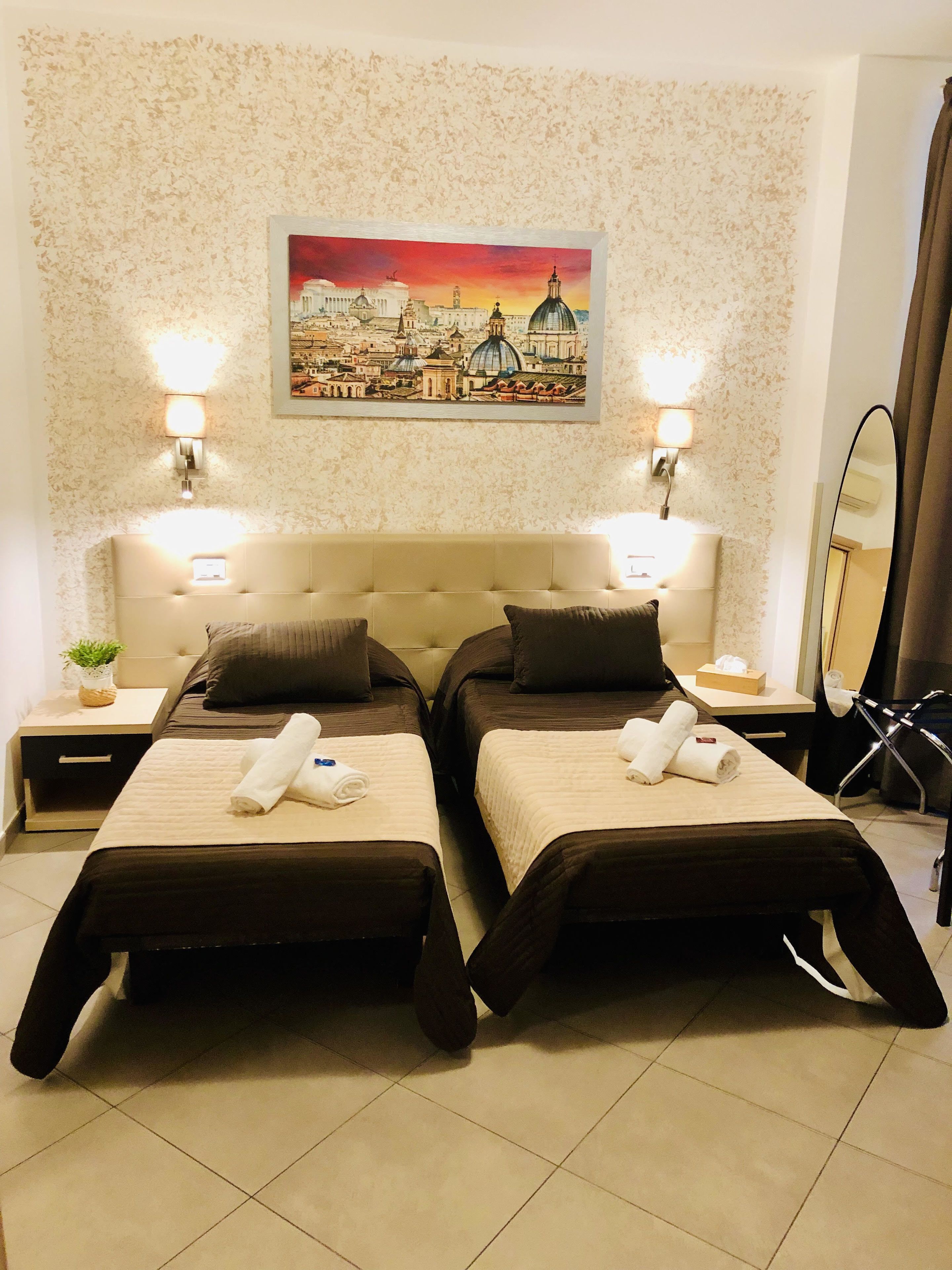 double or twin room | minibar, in-room safe, desk, blackout curtains