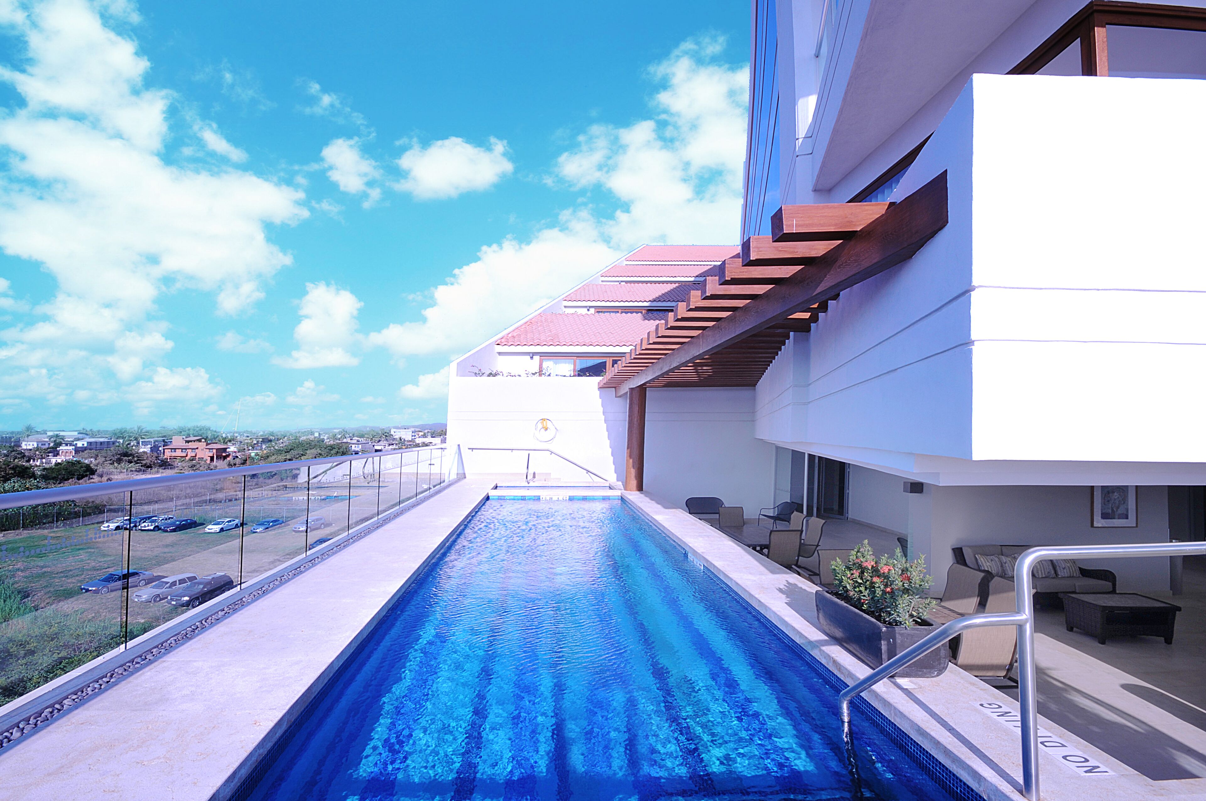 Alberca al aire libre 