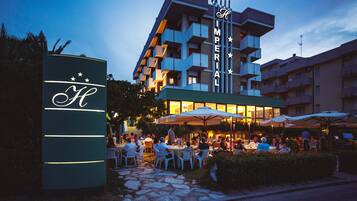 Front of property - evening/night