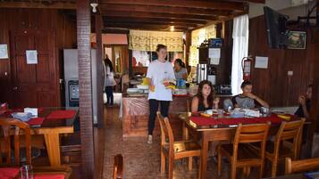 Free daily full breakfast