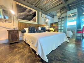 Premium bedding, memory-foam beds, in-room safe, desk