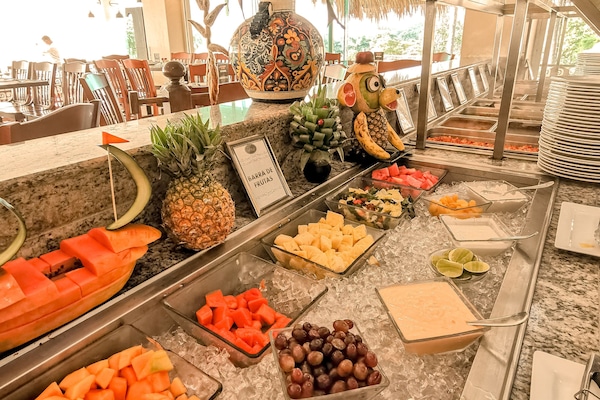 Tägliches Frühstücksbuffet (270 MXN pro Person)