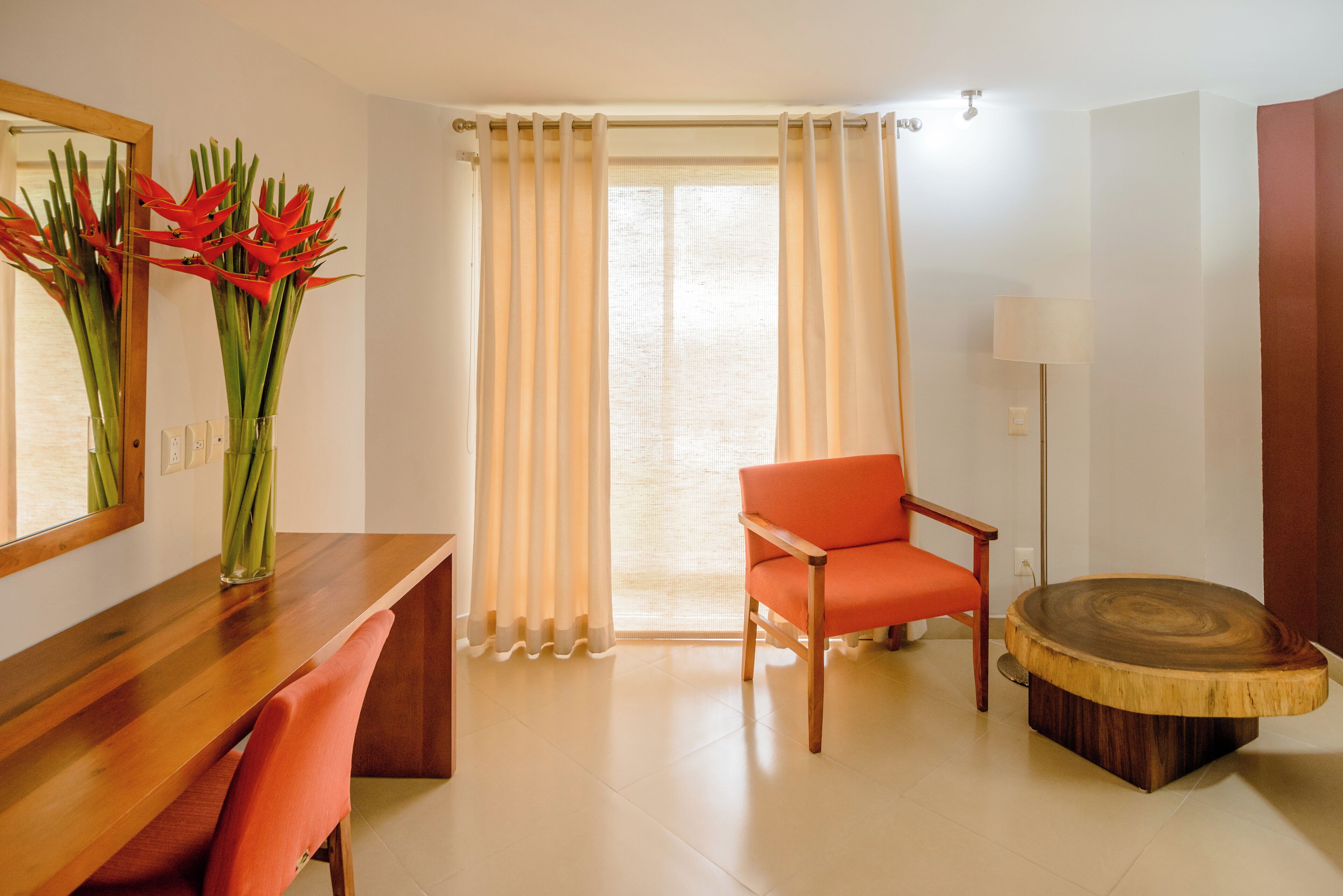 deluxe double room | view from room