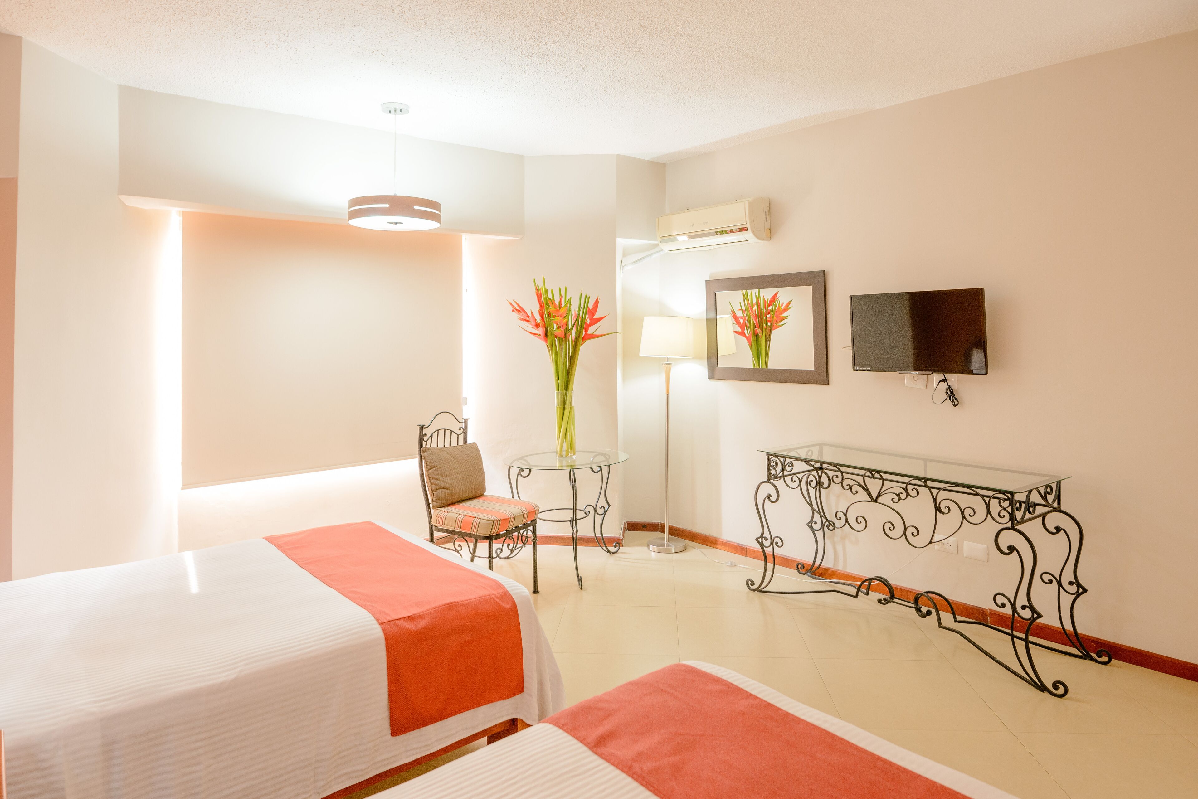 desk, iron/ironing board, free wifi, bed sheets