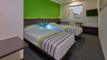 Desk, iron/ironing board, free WiFi, bed sheets