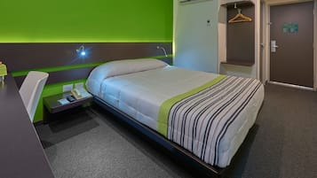 Desk, iron/ironing board, free WiFi, bed sheets