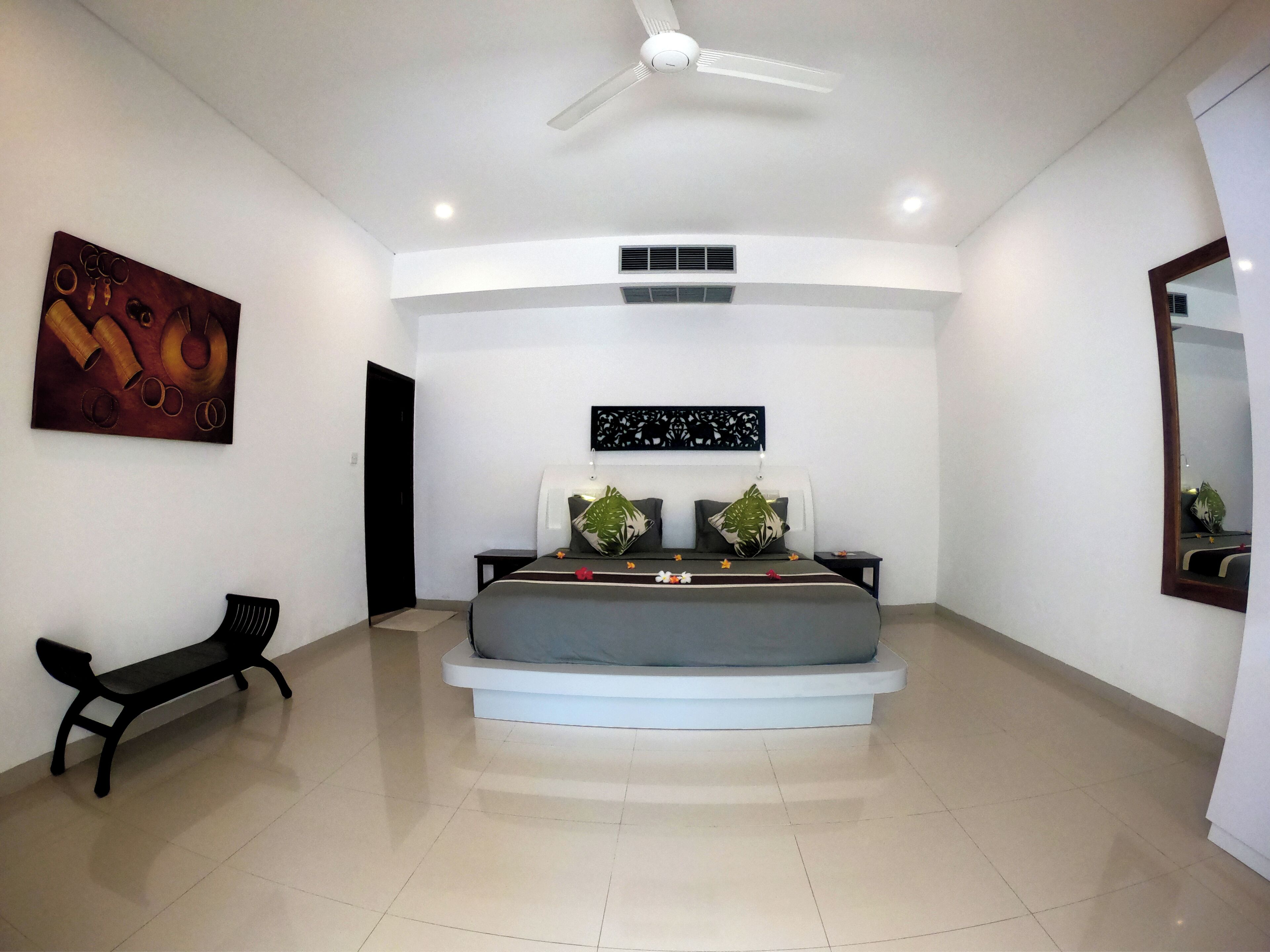 deluxe villa, 2 bedrooms (ganesha) | 1 bedroom, egyptian cotton sheets, premium bedding, minibar