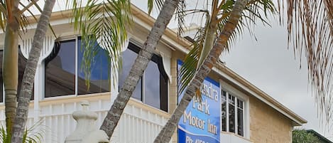 EntrĂ©e de lâhĂ©bergement