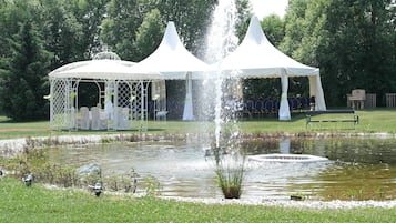 Außenbereich für Hochzeiten