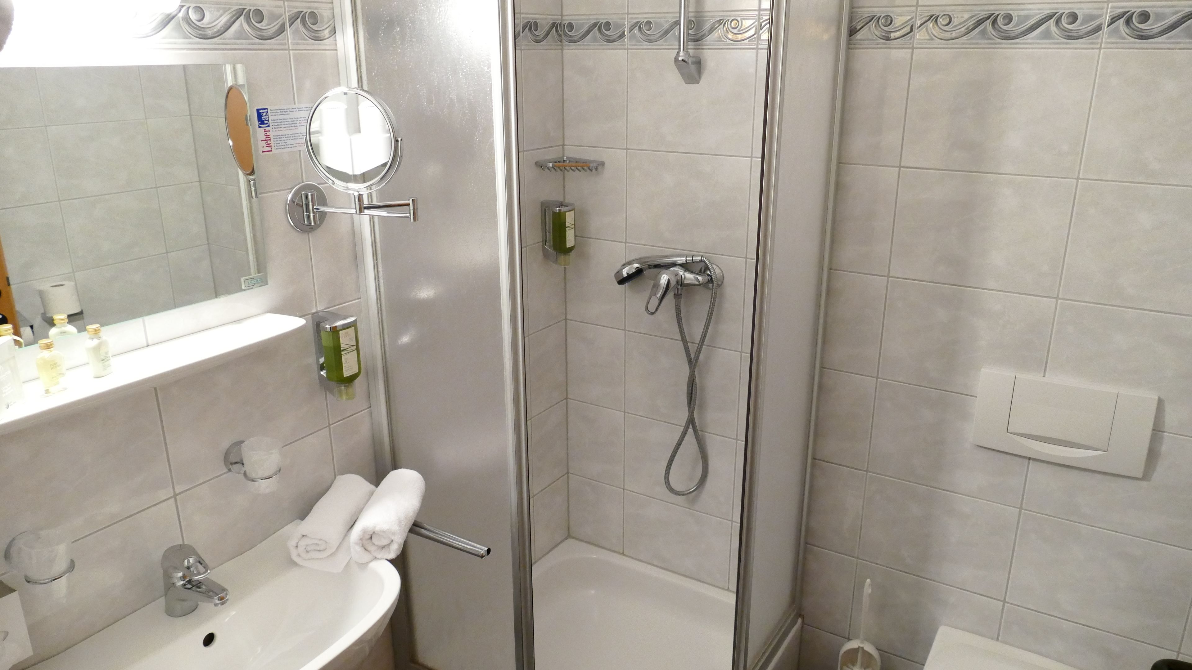 free toiletries, hair dryer, bathrobes, slippers