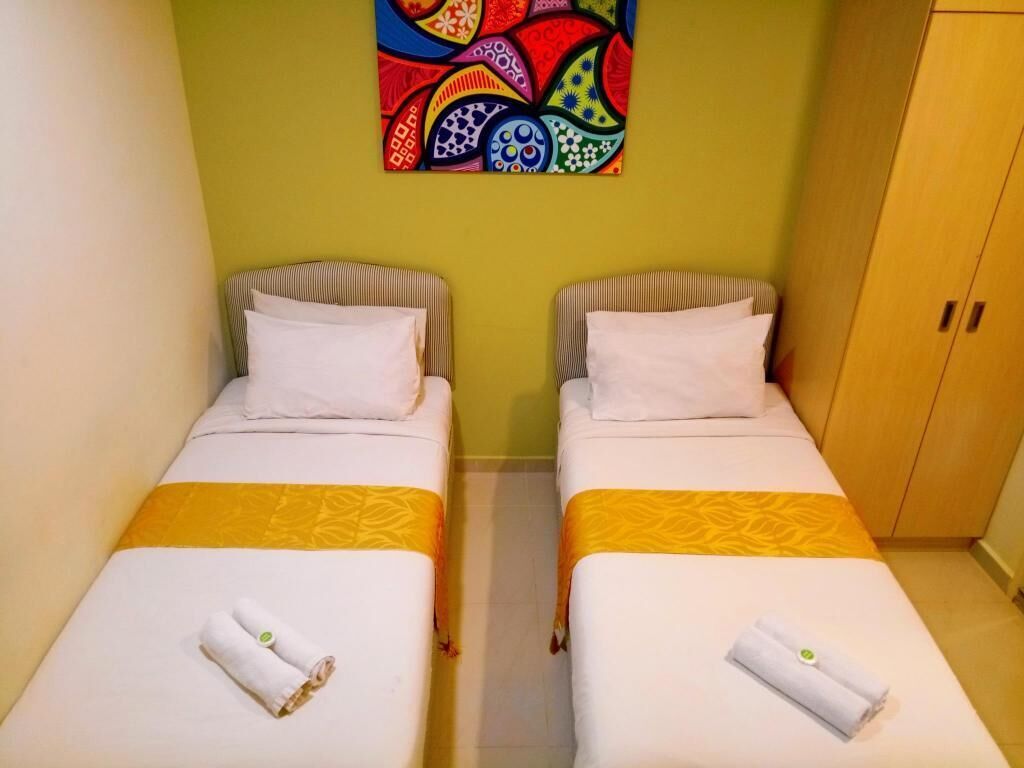 Down duvets, individually decorated, individually furnished