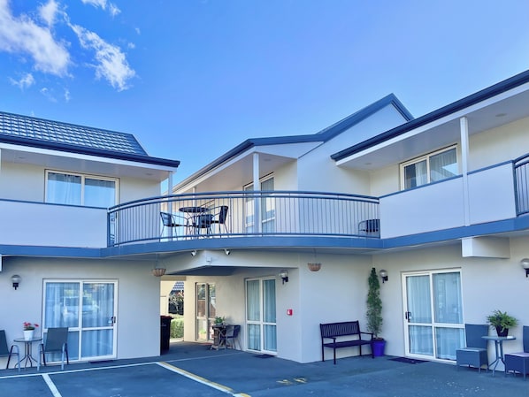 Fassade der Unterkunft