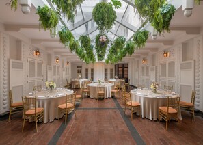 Indoor wedding
