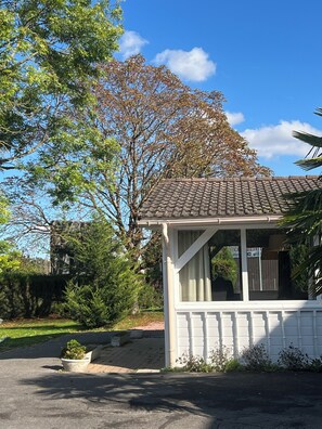 Voorkant van accommodatie