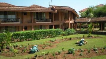 Fachada de la propiedad