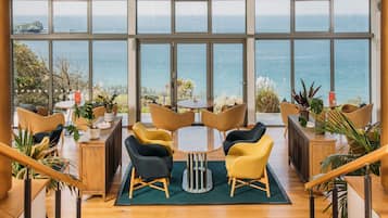 Vue depuis lâhĂ©bergement