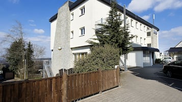 Fassade der Unterkunft